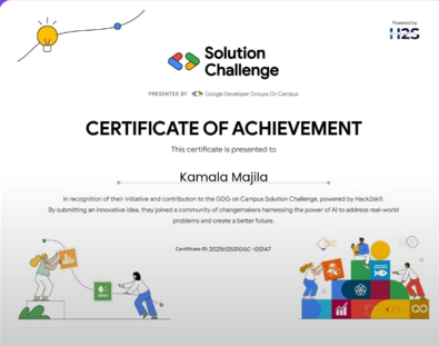 Google Solution Challenge